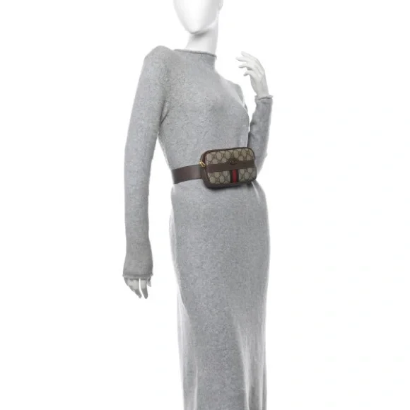 Authentic Gucci GG Supreme Mini Ophidia Belted iPhone Case - Size 75 - 30 - Picture 8 of 16